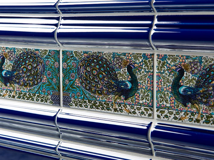 Accessoire Blauw 4x15.2 | 370-065 | Jan Groen Tegels