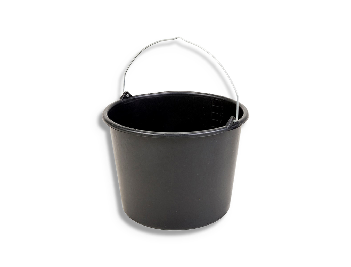 Bouwemmer 12L Zwart