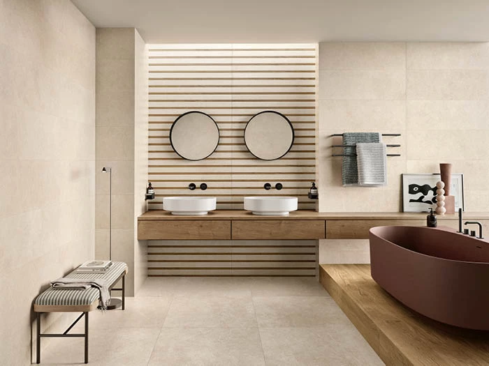 Wandtegels Love Sence Beige Ret 35x70x0.8 | 114-701 | Jan Groen Tegels