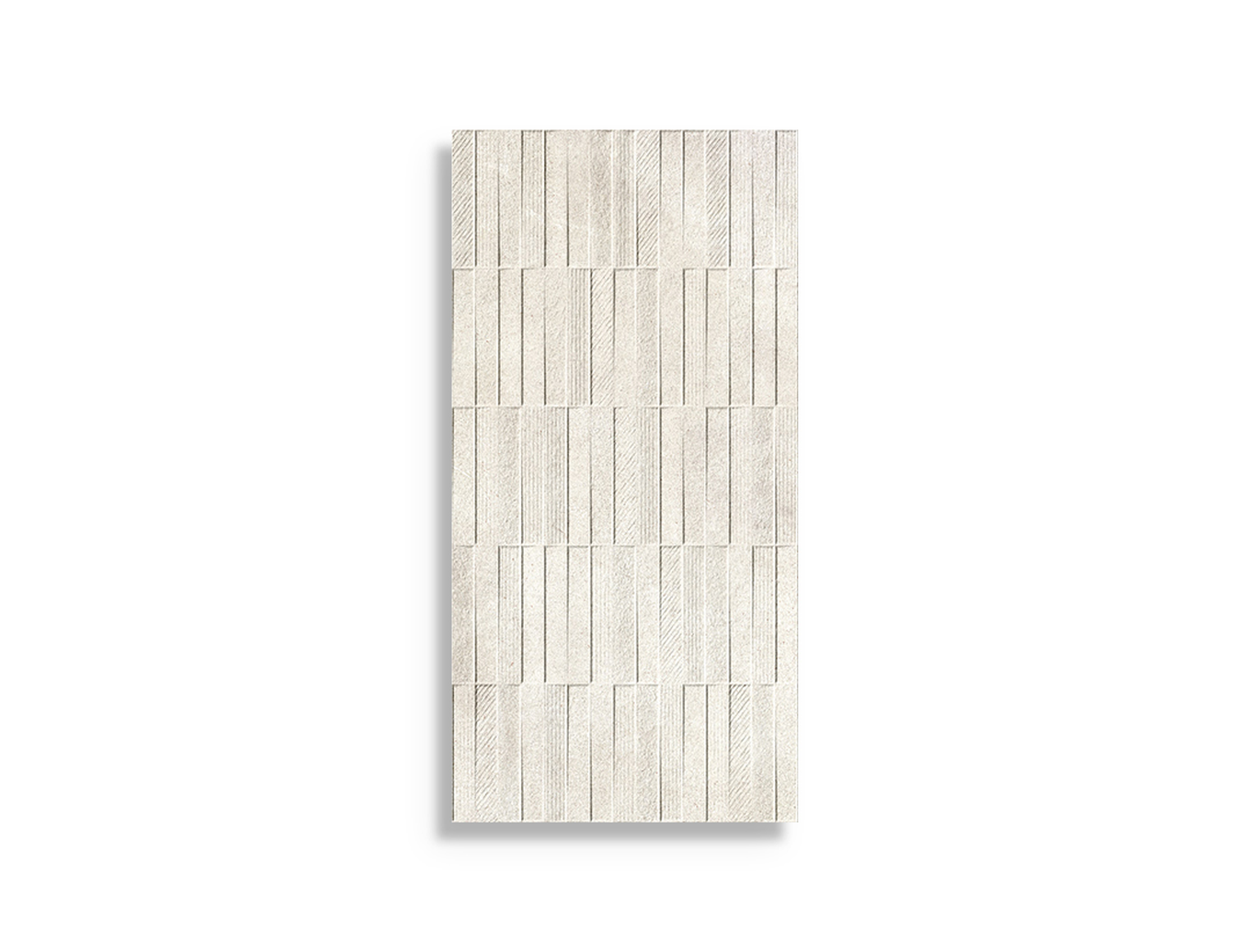 Wandtegel Love Elevation White Ret 35 x 70