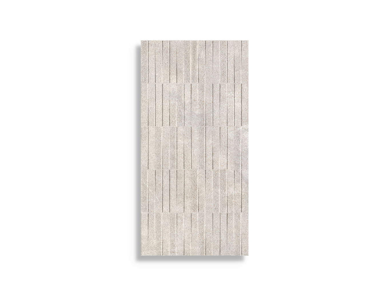 Wandtegel Love Elevation Grey Ret 35 x 70