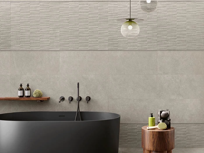 Wandtegel Love Elevation Grey Ret 35x70x0.87 | 186-568 | Jan Groen Tegels