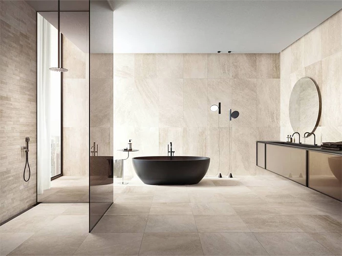 Vloertegel Beige  60x120x0,9 | 585-261 | Jan Groen Tegels
