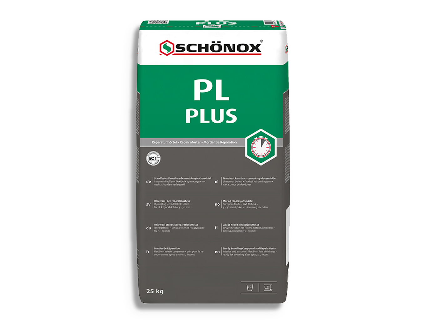 Oppervlaktebehandeling Schonox PL PLUS zak 25 kg