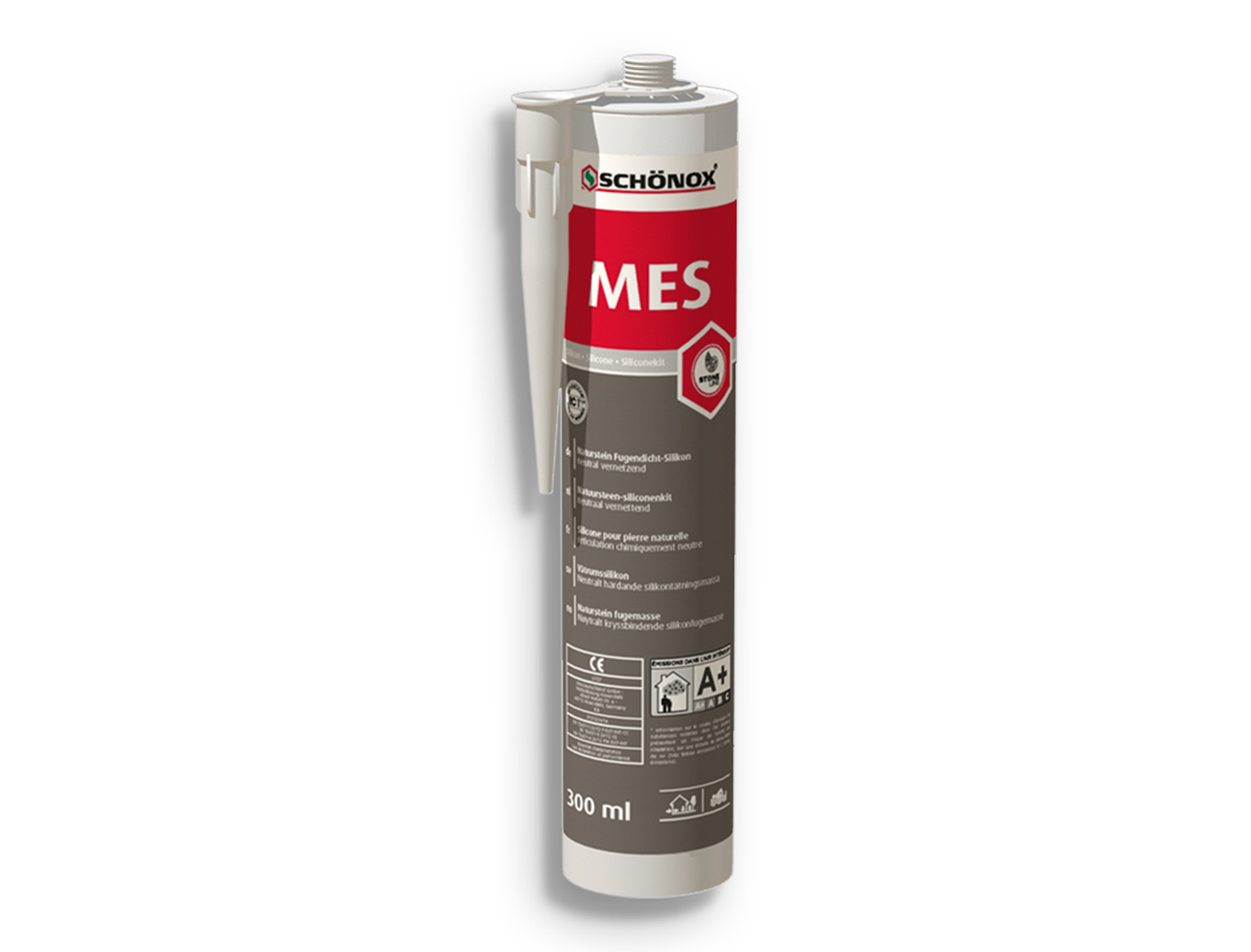 Kit Schonox MES Zilvergrijs cartouche 300 ml