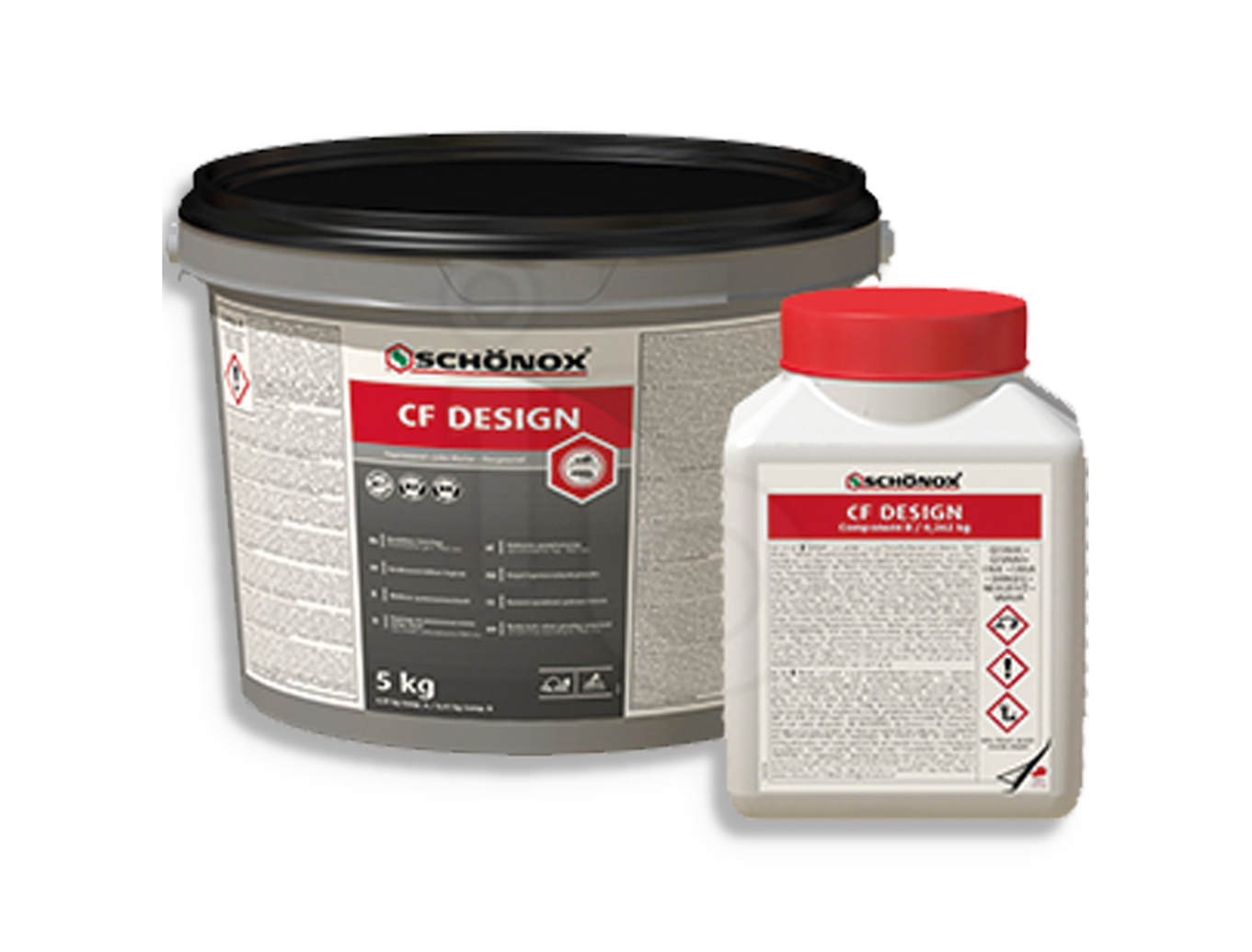 Voegmiddel Schonox CF Design Antraciet 5 kg