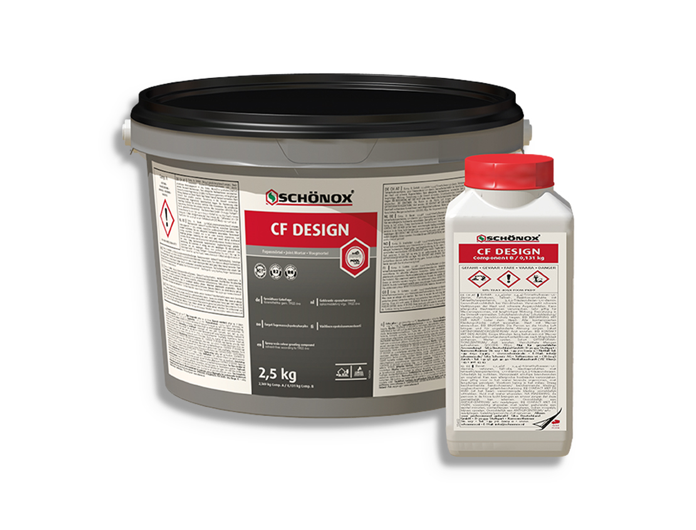 Voegmiddel Schonox CF Design Zilvergrijs 2,5kg