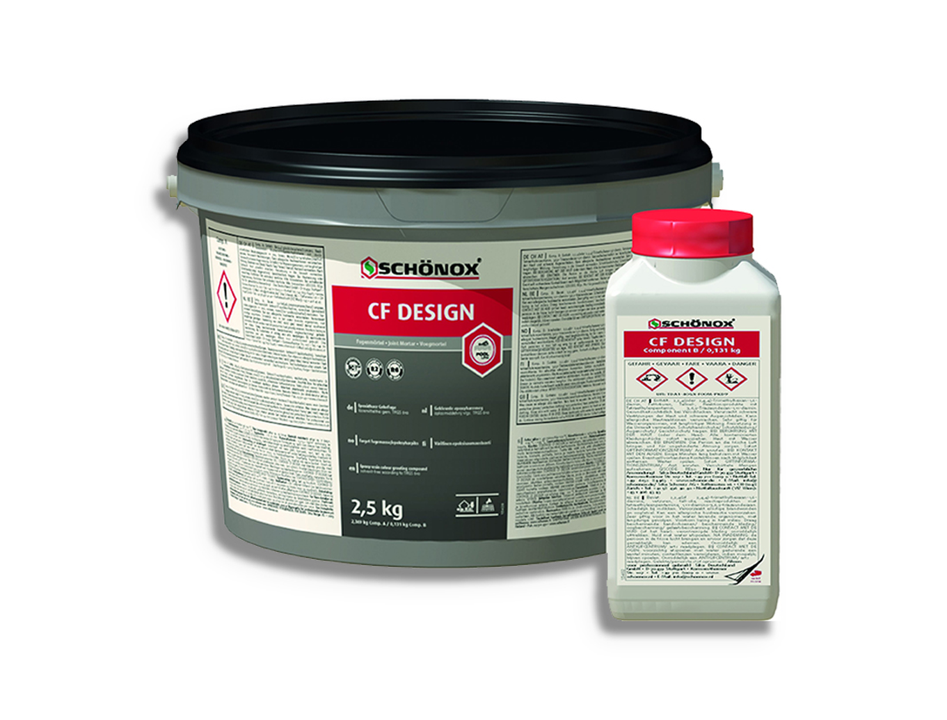 Voegmiddel Schonox CF Design Grijs 2,5 kg