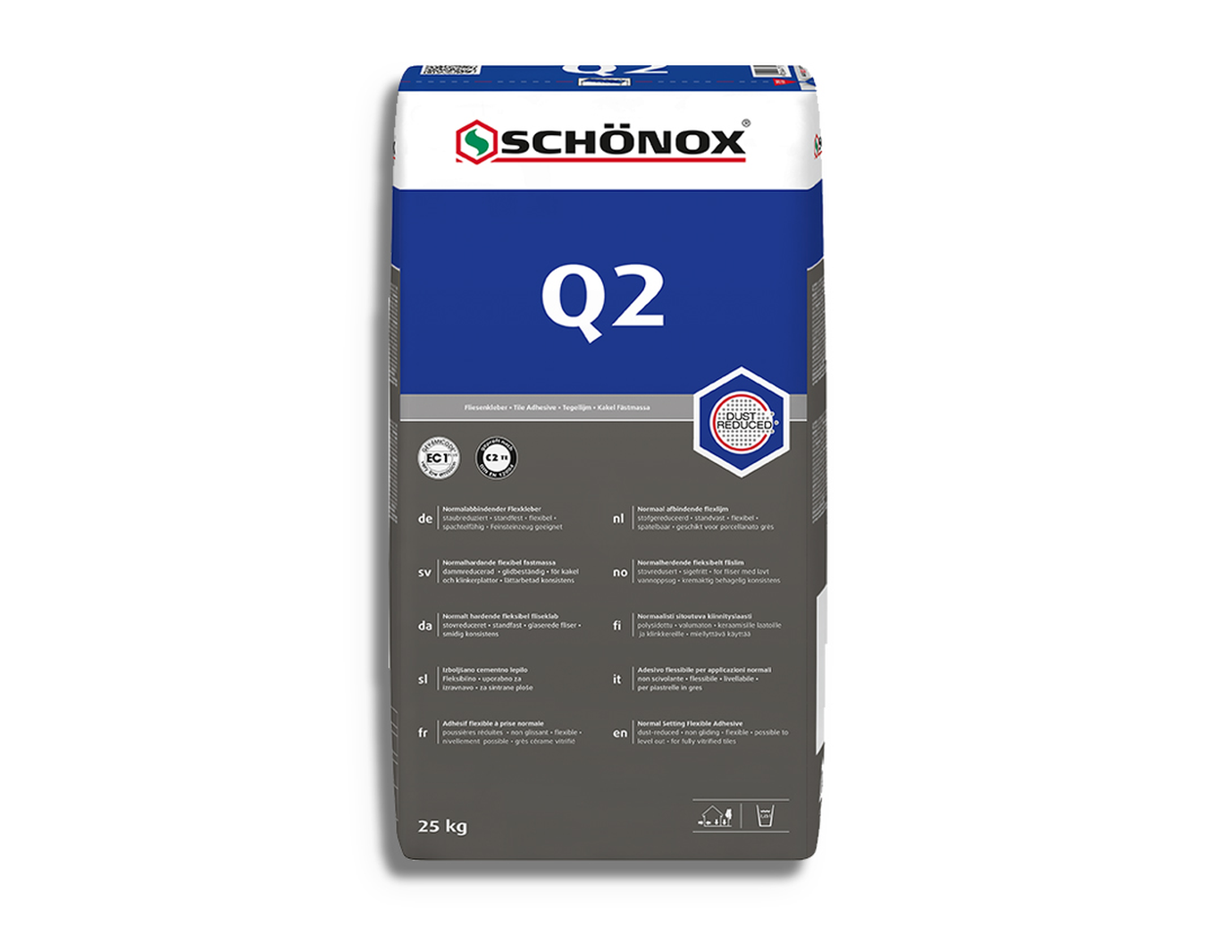 Lijm Schonox Q2 25 kg