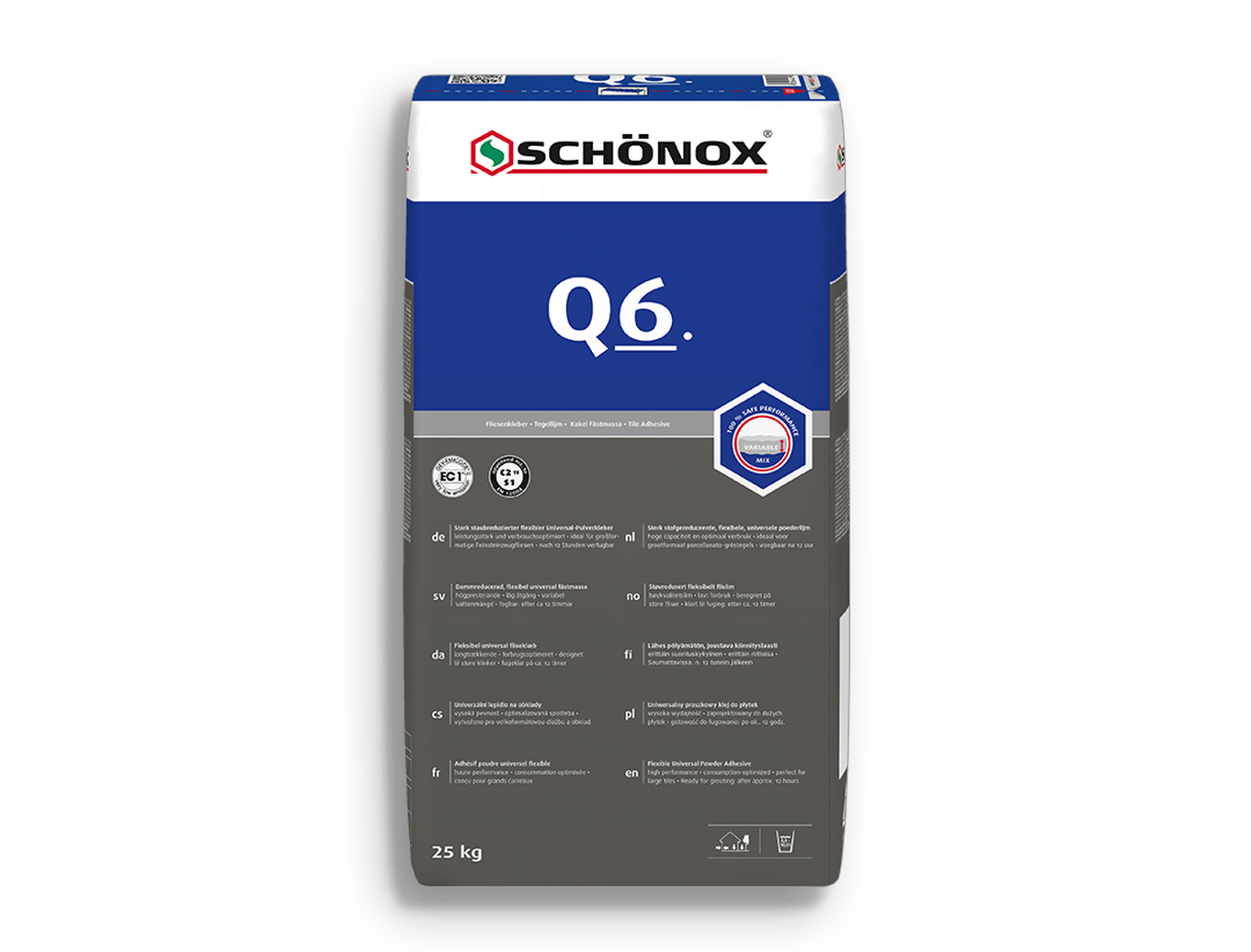 Lijm Schonox Q6 25 kg