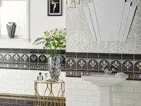 sierstrip Zwart 7.5 x 15.2 | 136-576 | Jan Groen Tegels