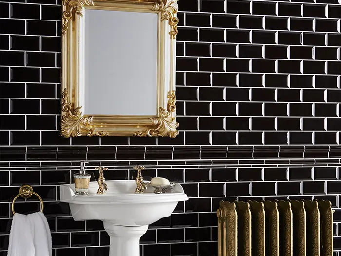 Badkamer Stoer Expressief Sierstrip