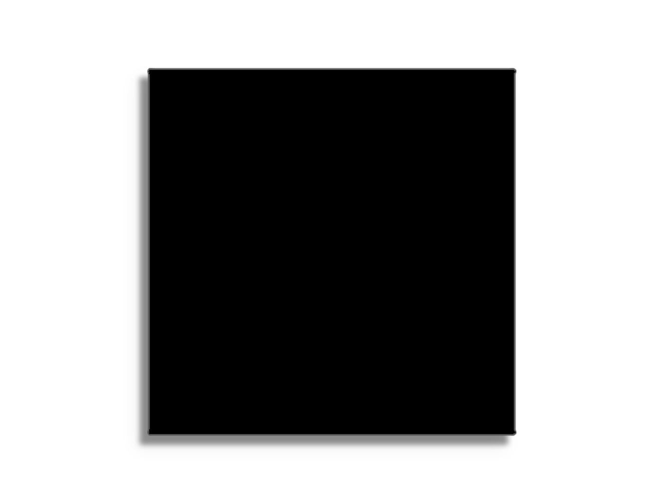 accessoire Zwart 5.3 x 5.3