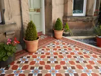 vloertegel Rood 7.3 x 10.4 | 111-777 | Jan Groen Tegels