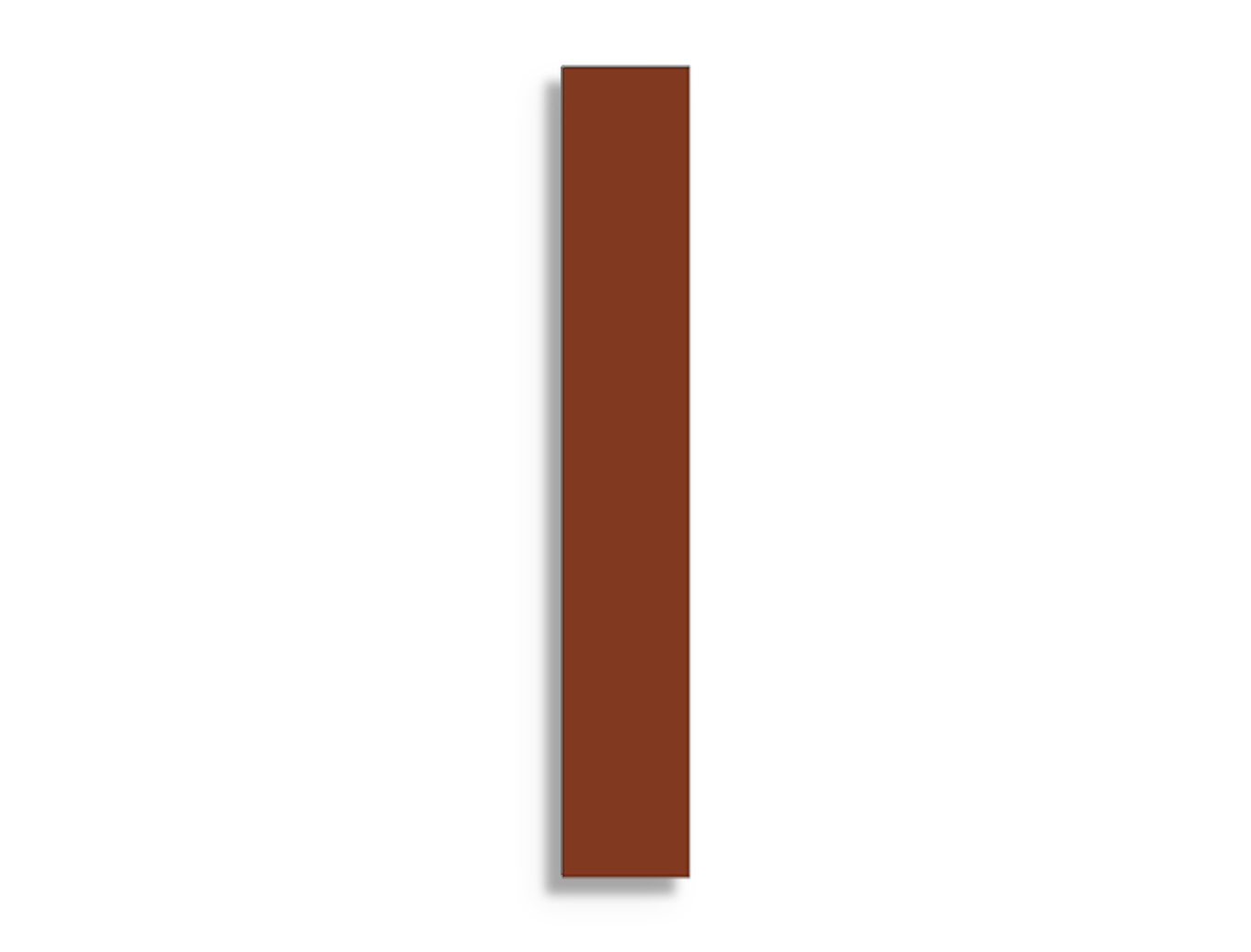 vloertegel Rood 2.4 x 15.1