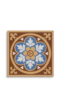 vloertegel Multi 10.6 x 10.6 | 376-290 | Jan Groen Tegels