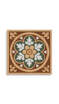 vloertegel Multi 10.6 x 10.6 | 555-971 | Jan Groen Tegels