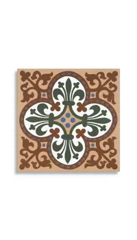 vloertegel Multi 15.1 x 15.1 | 173-005 | Jan Groen Tegels