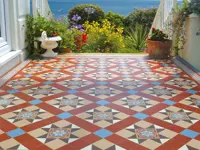 vloertegel Blauw 7.5 x 7.5 | 680-752 | Jan Groen Tegels