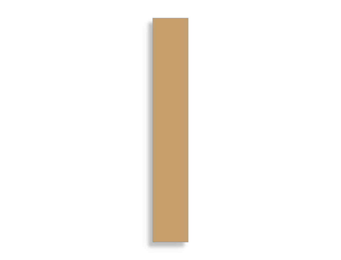 vloertegel Beige 2.4 x 15.1