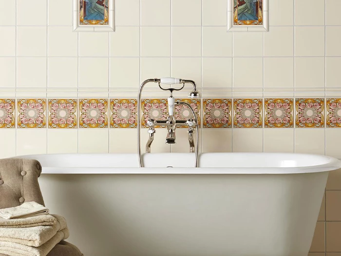 Badkamer landelijk traditioneel