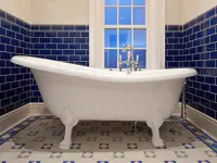 wandtegel Blauw 7.5 x 15.2 | 128-374 | Jan Groen Tegels