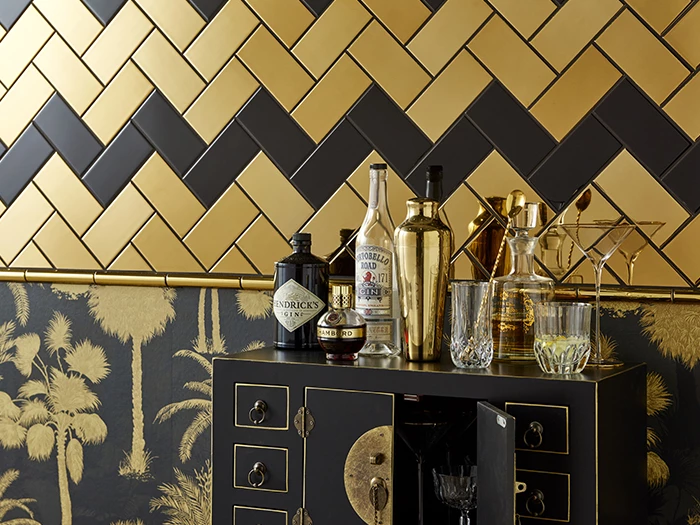 Accessoire Goud 2.6x15.2 | 603-345 | Jan Groen Tegels