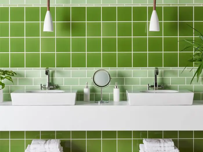 Wandtegels Groen 15.2 x 15.2 | 252-290 | Jan Groen Tegels