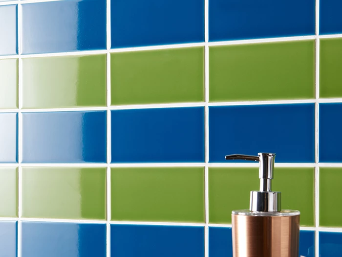 Wandtegel Groen 7,5x15,2x0,7 | 355-317 | Jan Groen Tegels