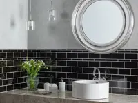 wandtegel Zwart 2.5 x 15.2 | 874-861 | Jan Groen Tegels