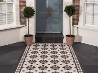 vloertegel Zwart 3.7 x 3.7 | 990-588 | Jan Groen Tegels