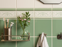 sierstrip Groen 5 x 15.2 | 552-639 | Jan Groen Tegels