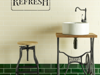 wandtegel Groen 7.5 x 22.8 | 221-821 | Jan Groen Tegels