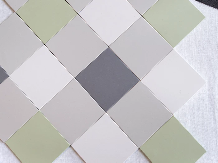 Vloertegel Grijs  7,5x7,5x0,9 | 768-105 | Jan Groen Tegels