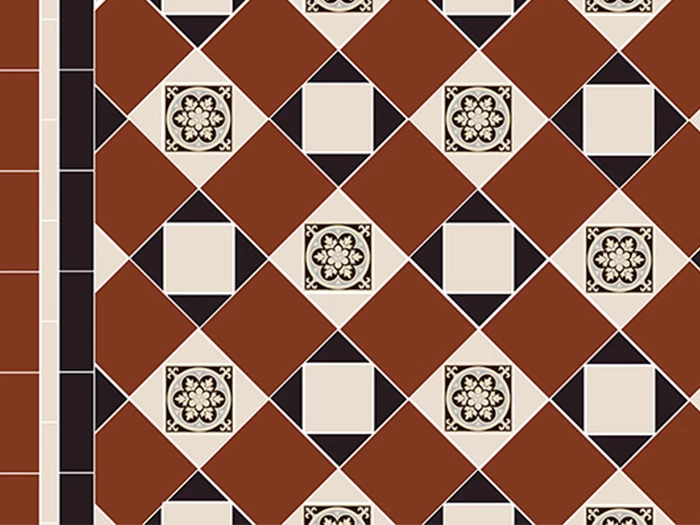 Vloertegel Multi  10,6x10,6x0,9 | 165-901 | Jan Groen Tegels