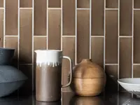 wandtegel Bruin 6 x 24 | 268-650 | Jan Groen Tegels