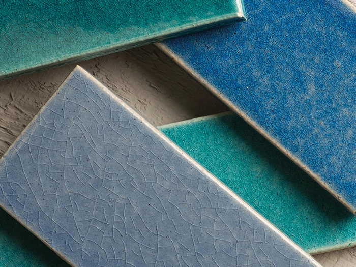 Wandtegel Blauw  6x24x1 | 971-267 | Jan Groen Tegels