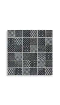 mozaiek Zwart 30 x 30 | 864-165 | Jan Groen Tegels