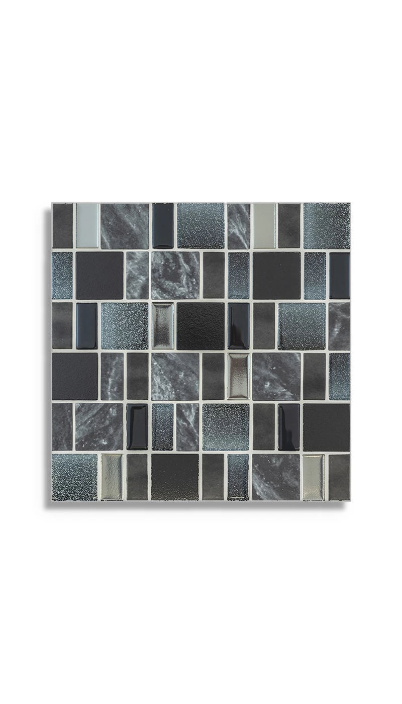Mozaiek Grijs  30x30x0,6 | 436-055 | Jan Groen Tegels