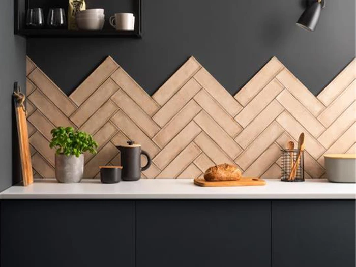 Wandtegel Taupe  30x7,5x1 | 337-393 | Jan Groen Tegels