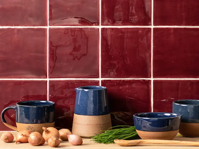 Wandtegels Rood 13 x 13 | 322-267 | Jan Groen Tegels