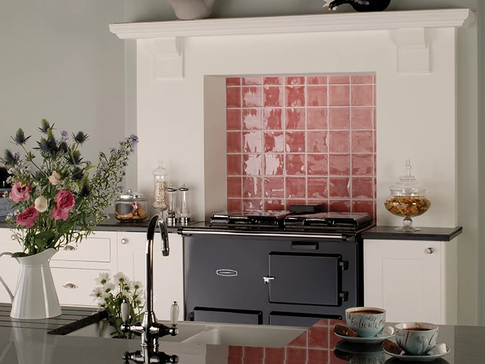 Wandtegel Roze  13x13x1 | 833-048 | Jan Groen Tegels