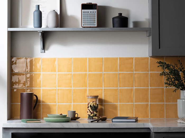 Wandtegel Geel  13x13x1 | 926-209 | Jan Groen Tegels