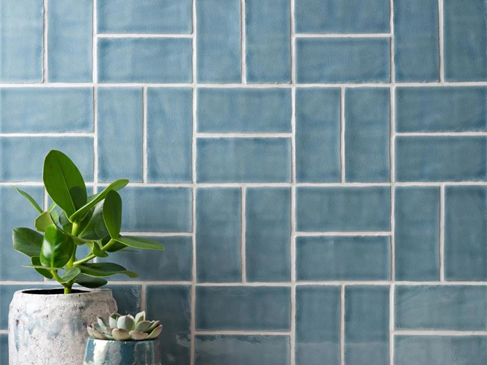 Wandtegel Blauw  6,3x13x1 | 663-037 | Jan Groen Tegels
