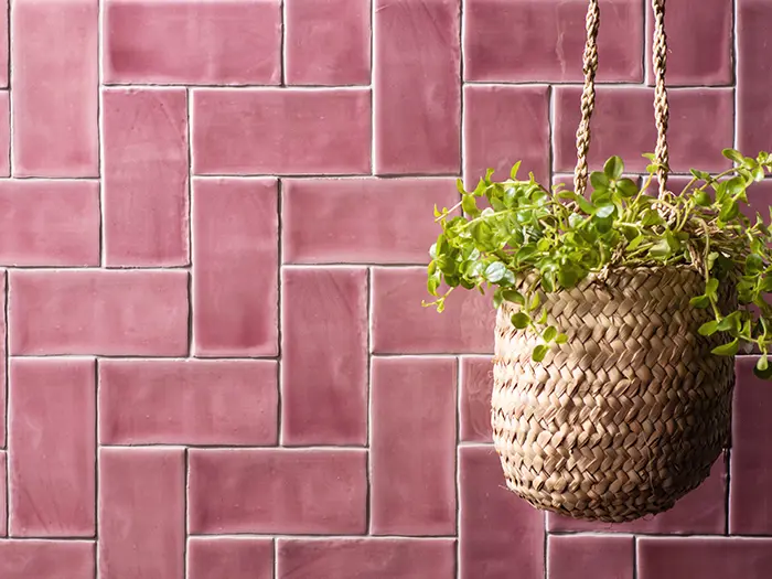 Wandtegels Roze 6.3 x 13 | 763-469 | Jan Groen Tegels