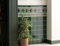 wandtegel Groen 15.2 x 15.2 | 454-371 | Jan Groen Tegels