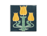 wandtegel Blauw 15.2 x 15.2 | 159-009 | Jan Groen Tegels