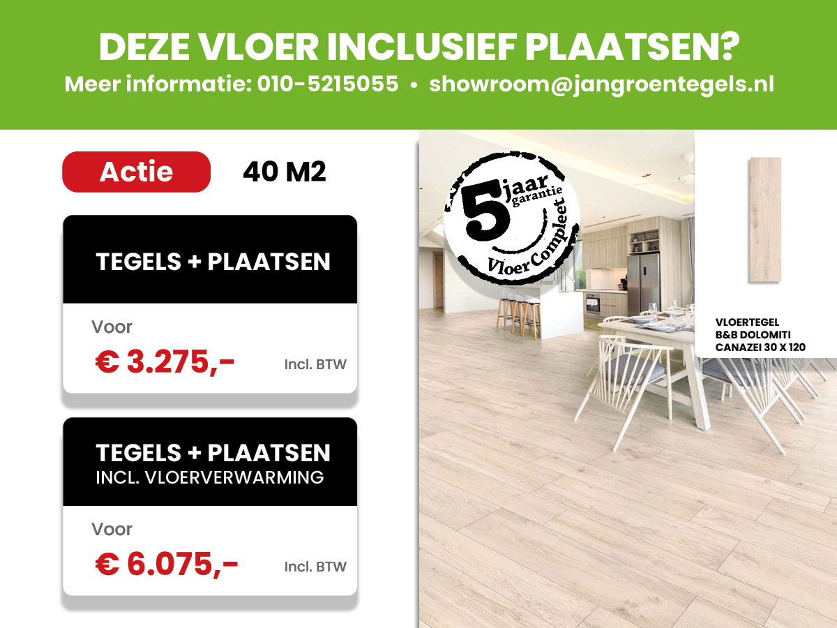 VloerCompleet pakket met product 593-858