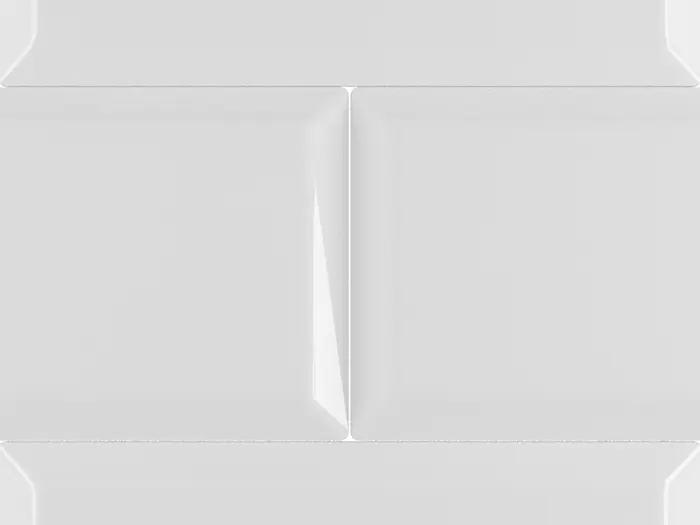 Wandtegel El Barco Biselado Blanco Brillo 10 x 20 | 237-889 | Jan Groen Tegels