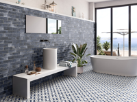 Wandtegel El Barco Vogue Denim 6 x 20  | 904-002 | Jan Groen Tegels